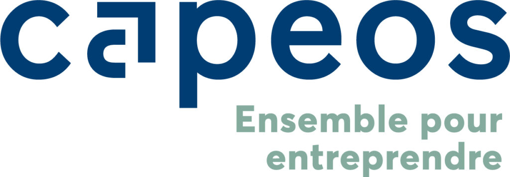 Logo du groupe d'expertise comptable Capeos présent notamment à Redon et Orvault près de Nantes.